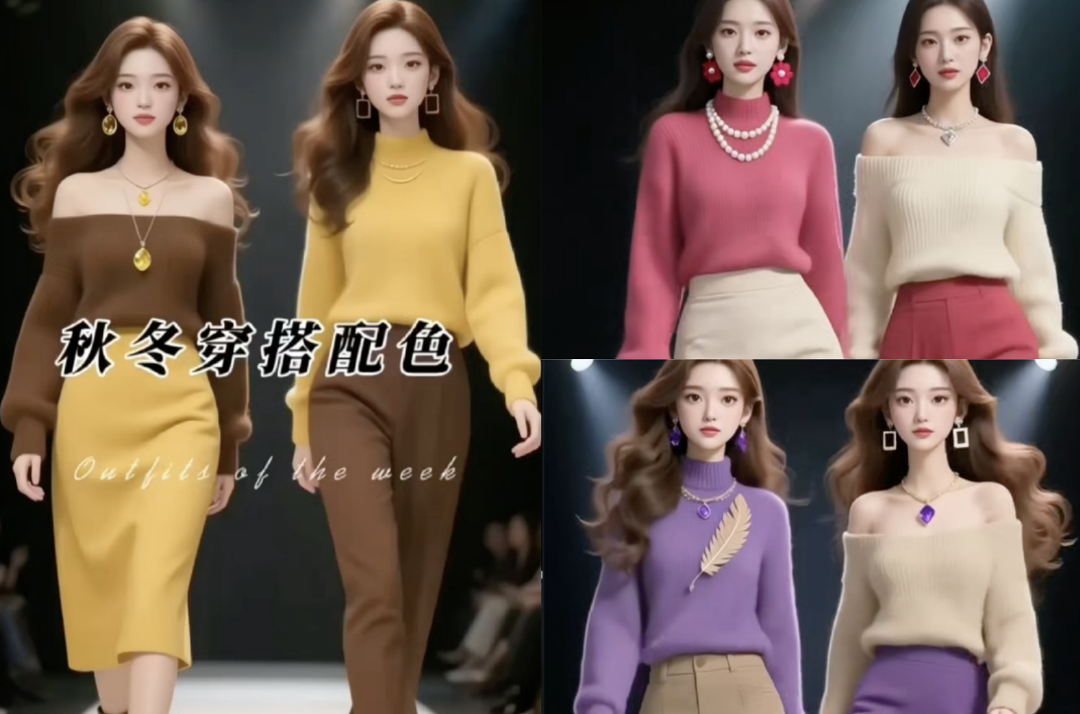 秋冬如何穿出高级感，色彩搭配秘诀